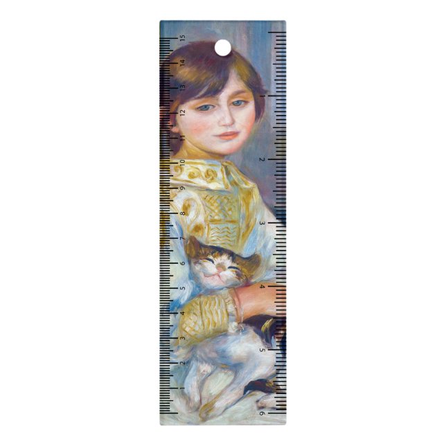 Pierre-Auguste Renoir - Child with Cat Ruler (Vertical)