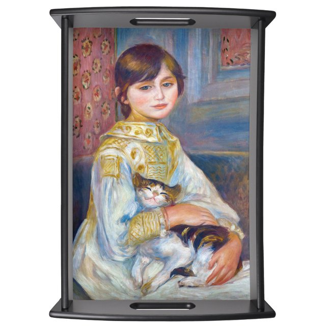 Pierre-Auguste Renoir - Child with Cat Serving Tray (Creator Uploaded)
