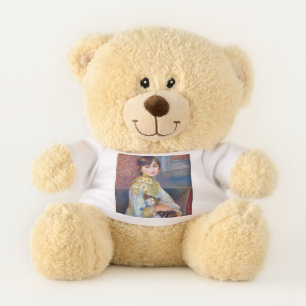 Pierre-Auguste Renoir - Child with Cat Teddy Bear