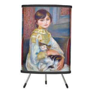 Pierre-Auguste Renoir - Child with Cat Tripod Lamp