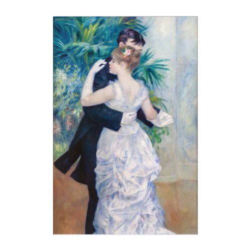 Pierre_Auguste Renoir _ City Dance Acrylic Print