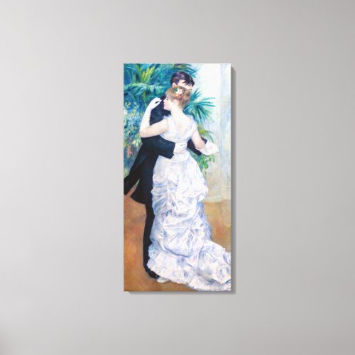 Pierre_Auguste Renoir _ City Dance Canvas Print