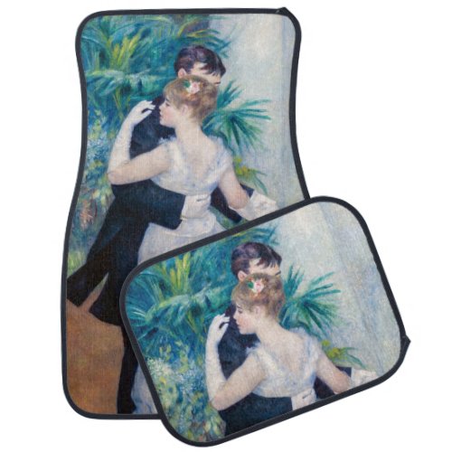 Pierre_Auguste Renoir _ City Dance Car Floor Mat