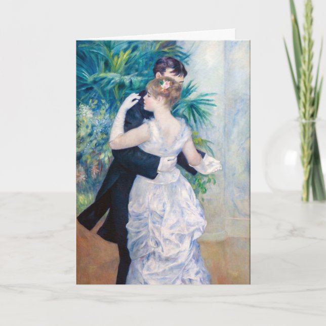 Pierre-Auguste Renoir - City Dance Card (Front)