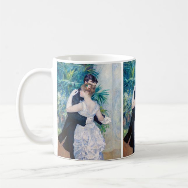 Pierre-Auguste Renoir - City Dance Coffee Mug (Left)