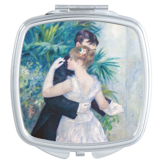 Pierre-Auguste Renoir - City Dance Compact Mirror (Front)