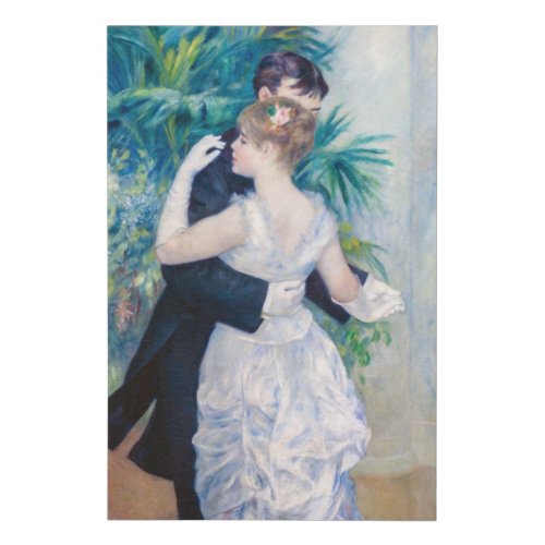 Pierre_Auguste Renoir _ City Dance Faux Canvas Print