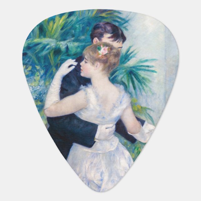 Pierre-Auguste Renoir - City Dance Guitar Pick (Front)