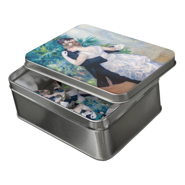 Pierre-Auguste Renoir - City Dance Jigsaw Puzzle (Lid Open)