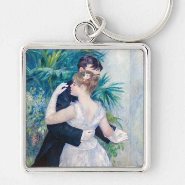 Pierre-Auguste Renoir - City Dance Keychain (Front)