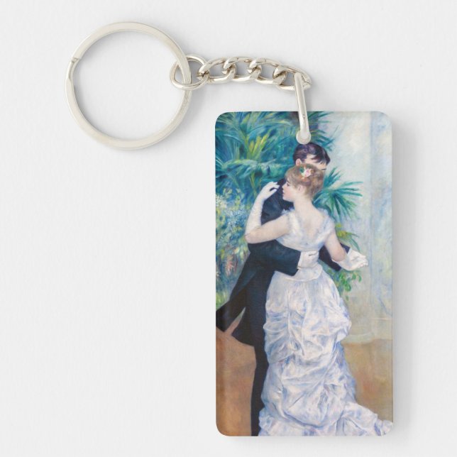 Pierre-Auguste Renoir - City Dance Keychain (Front)