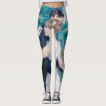 Pierre-Auguste Renoir - City Dance Leggings<br><div class="desc">City Dance / Danse a la ville by Pierre Auguste Renoir in 1883.</div>