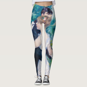Pierre-Auguste Renoir - City Dance Leggings