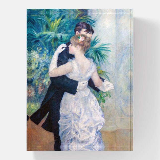 Pierre-Auguste Renoir - City Dance Paperweight (Vertical)