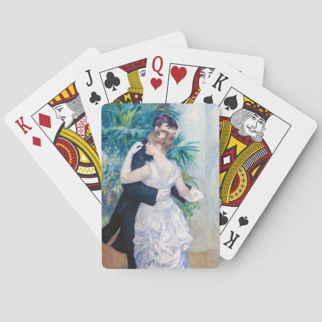 Pierre-Auguste Renoir - City Dance Poker Cards (Back)