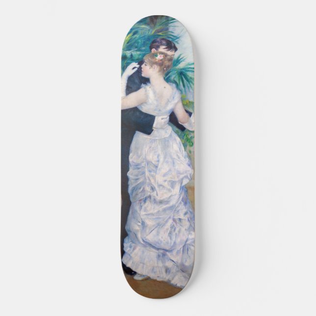Pierre-Auguste Renoir - City Dance Skateboard (Front)