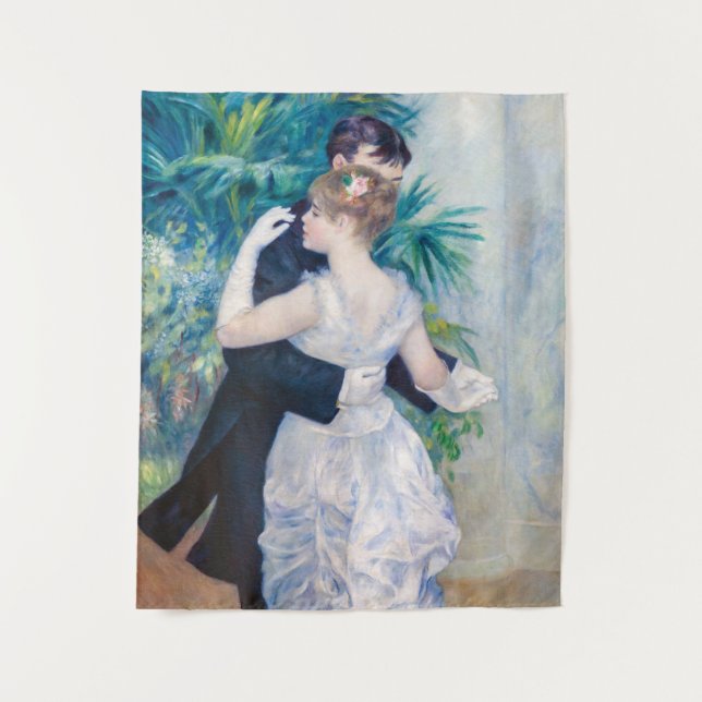Pierre-Auguste Renoir - City Dance Tapestry (Front)