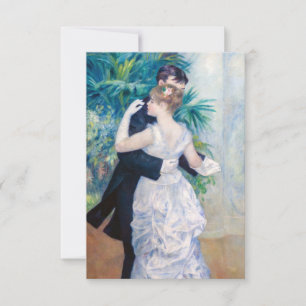 Pierre-Auguste Renoir - City Dance Thank You Card