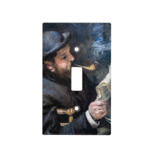 Pierre-Auguste Renoir - Claude Monet Reading Light Switch Cover