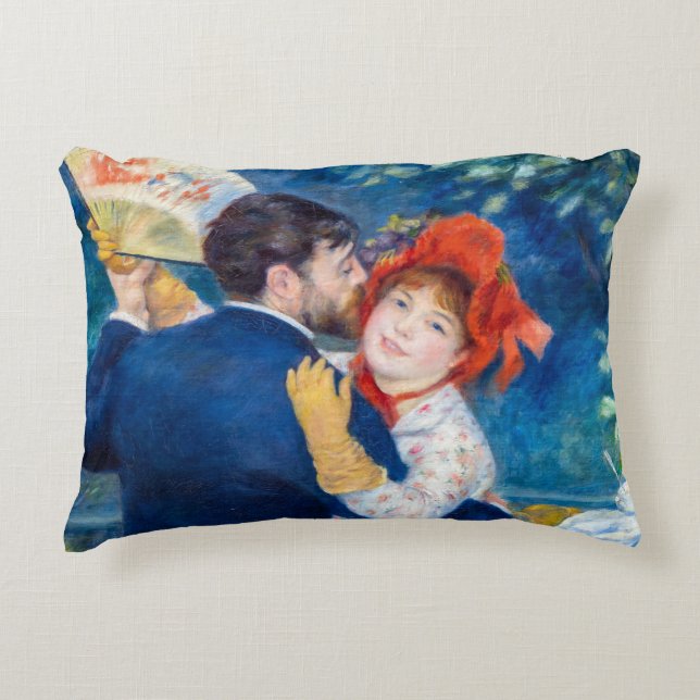 Pierre-Auguste Renoir - Country Dance Accent Pillow (Front)