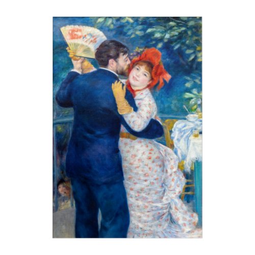 Pierre_Auguste Renoir _ Country Dance Acrylic Print