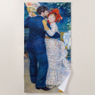 Pierre-Auguste Renoir - Country Dance Beach Towel
