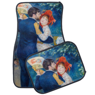 Pierre-Auguste Renoir - Country Dance Car Floor Mat