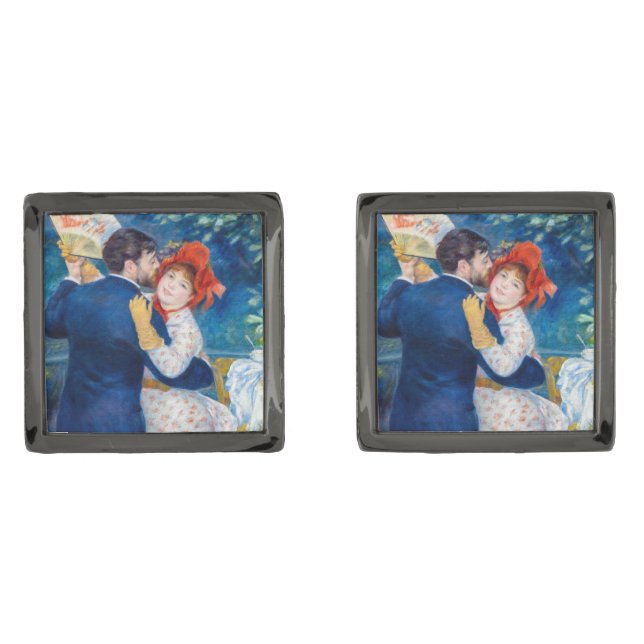 Pierre-Auguste Renoir - Country Dance Cufflinks (Front)