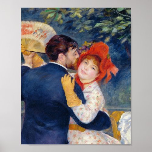 Pierre Auguste Renoir _ Country Dance Detailed Poster