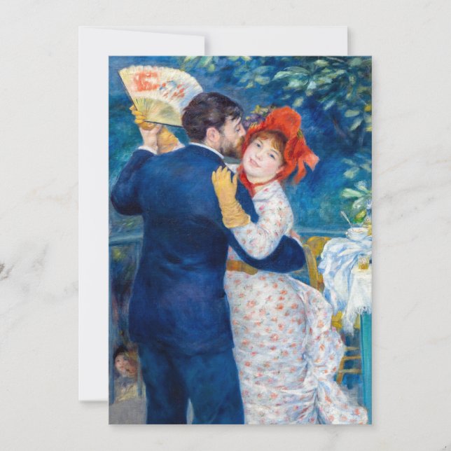 Pierre-Auguste Renoir - Country Dance Invitation (Front)