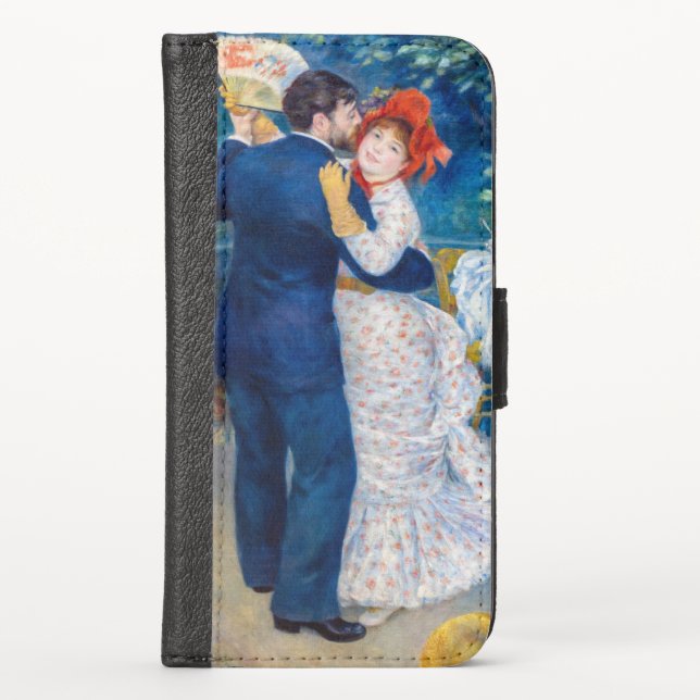 Pierre-Auguste Renoir - Country Dance iPhone Wallet Case (Front)