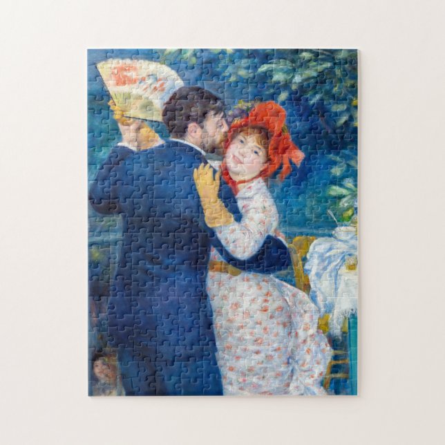 Pierre Auguste Renoir - Country Dance Jigsaw Puzzle (Vertical)