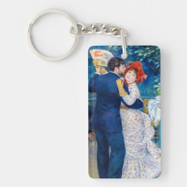 Pierre-Auguste Renoir - Country Dance Keychain (Front)