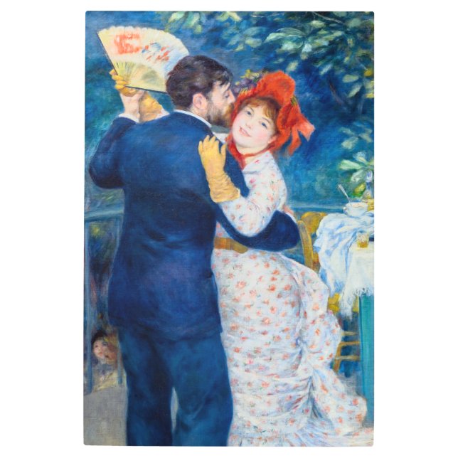 Pierre-Auguste Renoir - Country Dance Metal Print (Front)