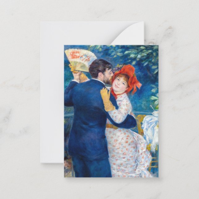 Pierre-Auguste Renoir - Country Dance Note Card (Front)