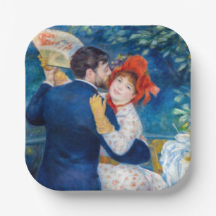 Pierre-Auguste Renoir - Country Dance Paper Plates