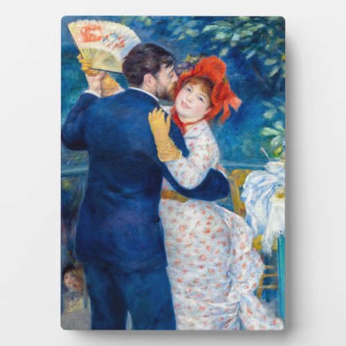 Pierre_Auguste Renoir _ Country Dance Plaque