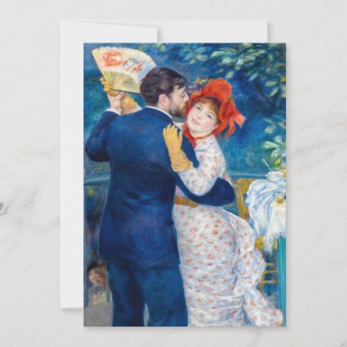 Pierre_Auguste Renoir _ Country Dance Thank You Card