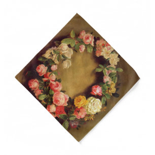 Pierre-Auguste Renoir - Crown of Roses  Bandana