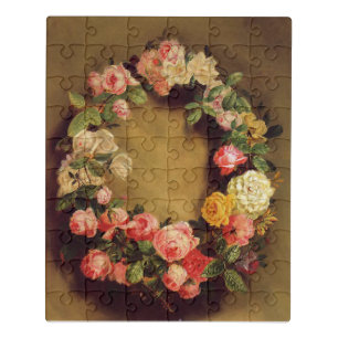 Pierre-Auguste Renoir - Crown of Roses Jigsaw Puzzle