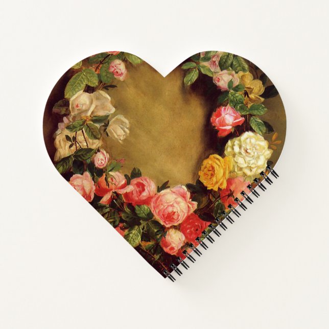 Pierre-Auguste Renoir - Crown of Roses    Notebook (Back)