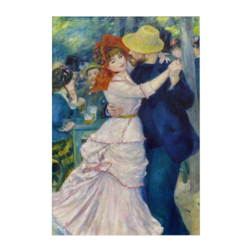 Pierre_Auguste Renoir _ Dance at Bougival Acrylic Print