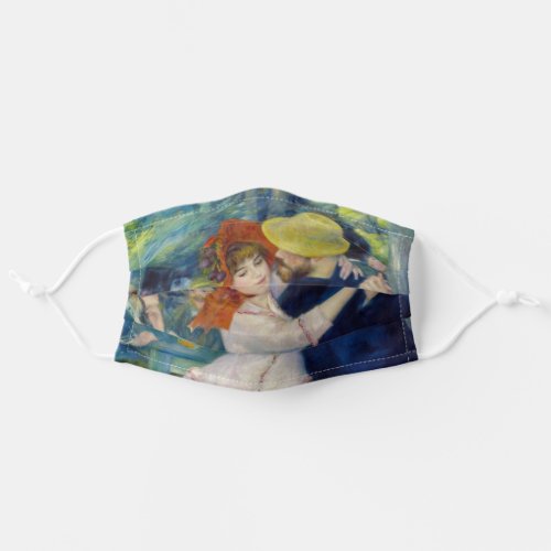 Pierre_Auguste Renoir _ Dance at Bougival Adult Cloth Face Mask