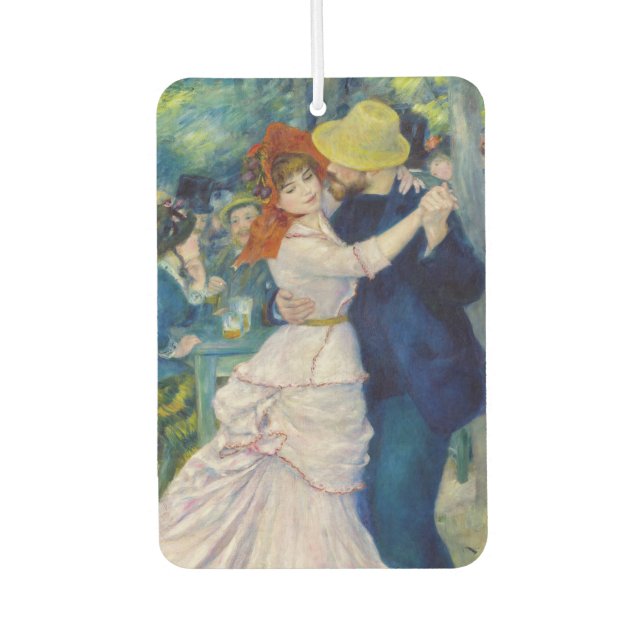 Pierre-Auguste Renoir - Dance at Bougival Air Freshener (Front)