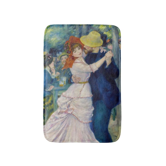 Pierre-Auguste Renoir - Dance at Bougival Bath Mat (Front Vertical)