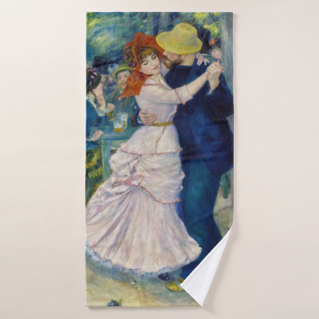Pierre-Auguste Renoir - Dance at Bougival Bath Towel Set (Bath Towel)