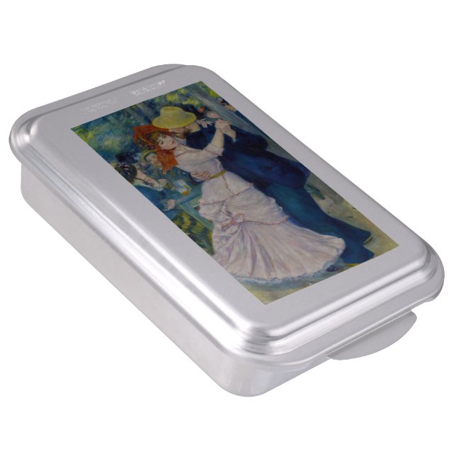 Pierre-Auguste Renoir - Dance at Bougival Cake Pan (Side)