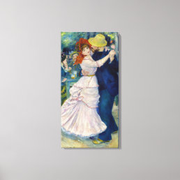 Pierre-Auguste Renoir - Dance at Bougival Canvas Print