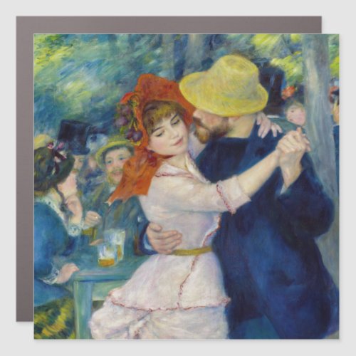Pierre_Auguste Renoir _ Dance at Bougival Car Magnet