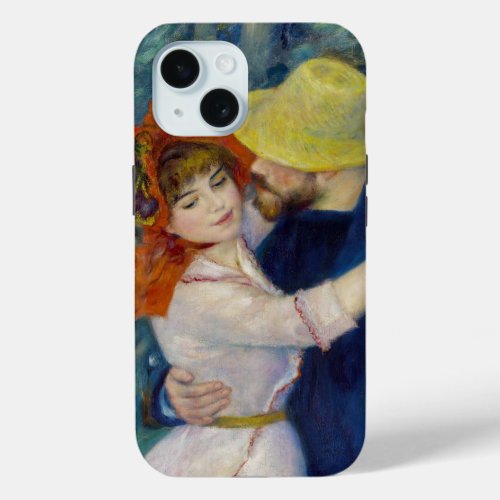 Pierre_Auguste Renoir _ Dance at Bougival iPhone 15 Case